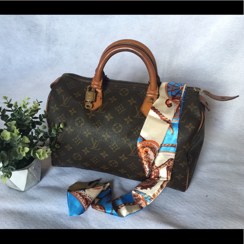Authentic Louis Vuitton Speedy 30 Monogram